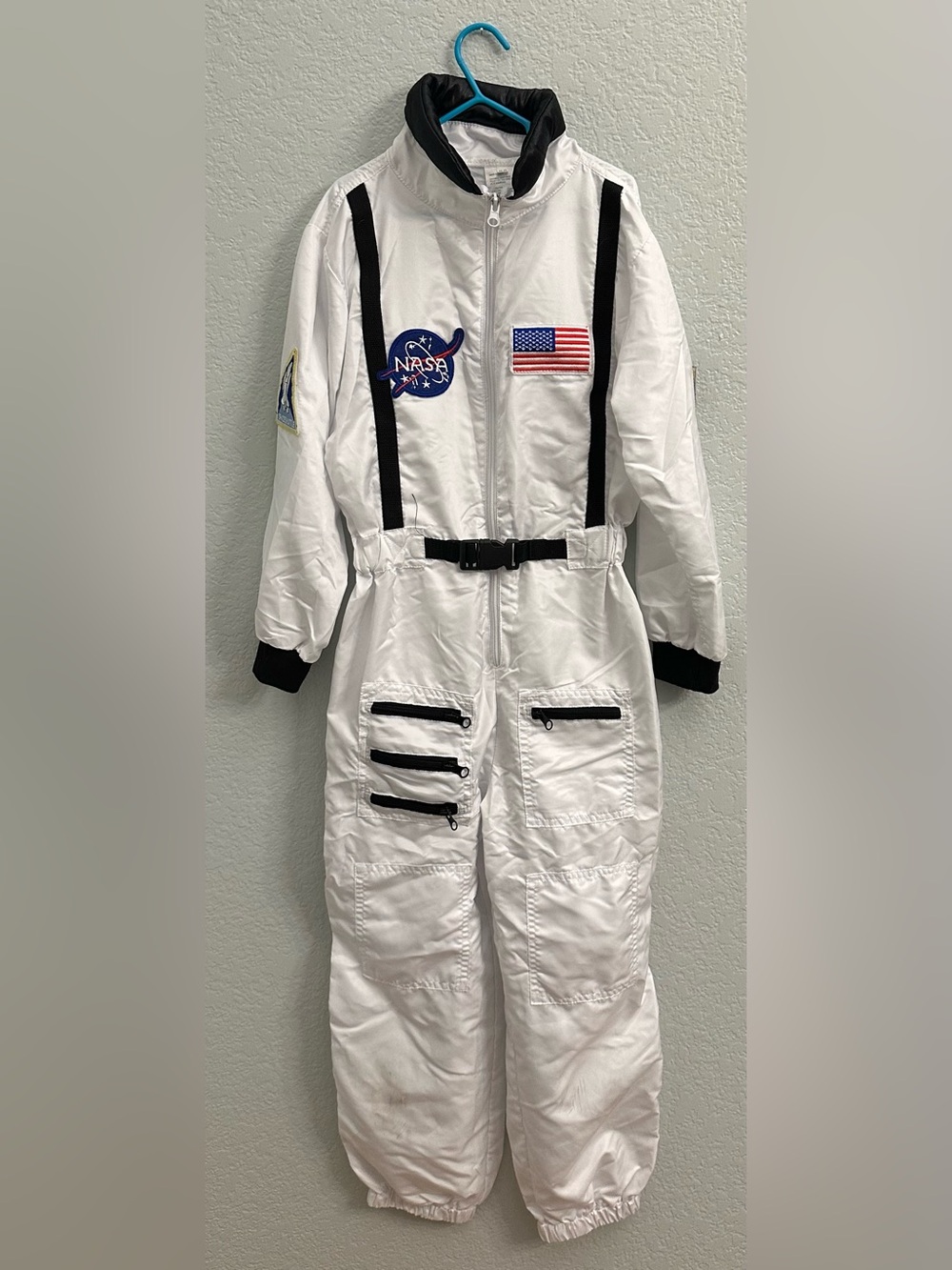 Kids Astronaut Costume Size 10-12 Flight Suit